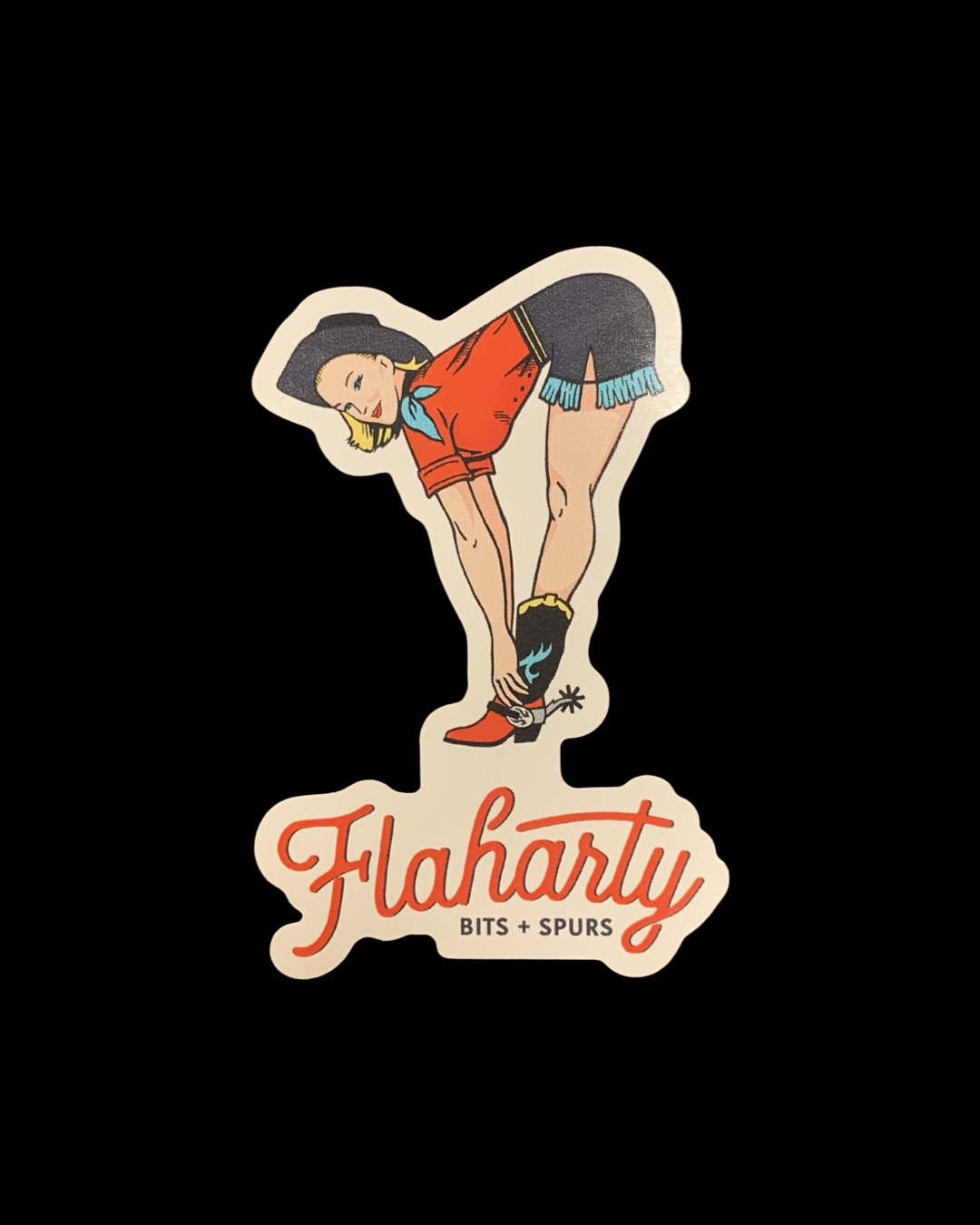 Fancy Spurs Sticker
